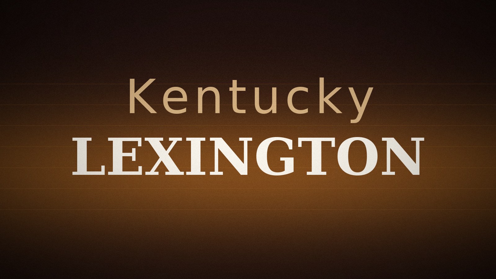 Lexington, Kentucky